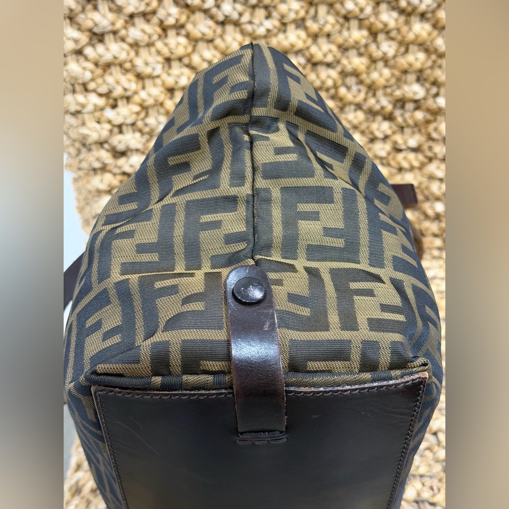 Vintage‎ Fendi Zucca Monogram Tote Bag - Picture 6 of 12